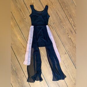 Hot & Delicious Black & Pink Mini Dress S